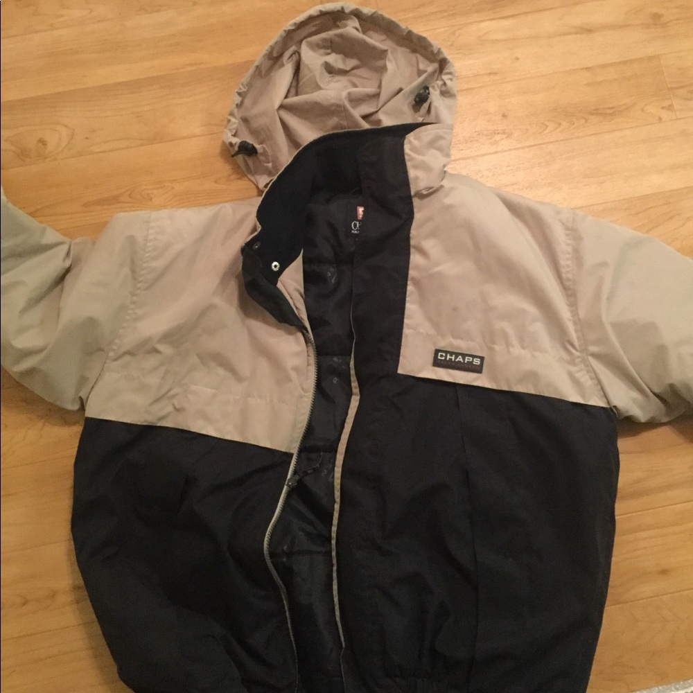 Vintage Chaps Ralph Lauren Size M Hooded 90s